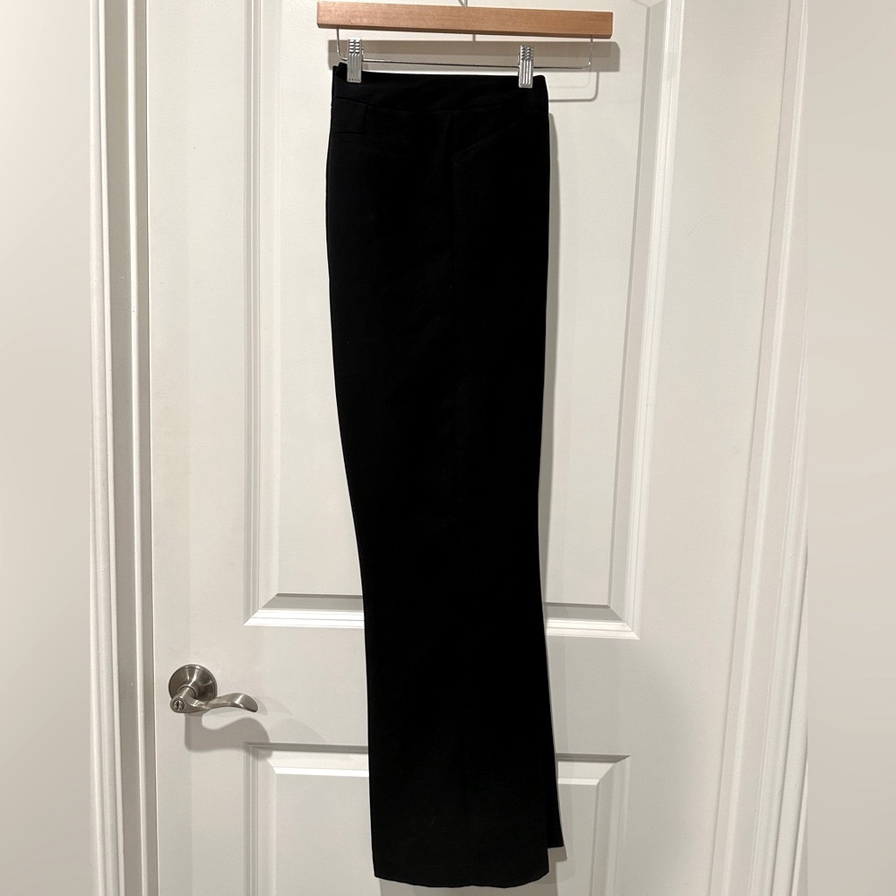 Women's Straight-legged, Black Work Pant 4